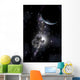 Artist's Concept Astronaut Floating Space Vertical Wall Decal