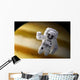 Astronaut Floating Space above Wall Decal