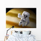 Astronaut Floating Space above Wall Decal