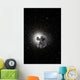 Astronaut Floating Deep Space Vertical Wall Decal