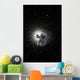 Astronaut Floating Deep Space Vertical Wall Decal