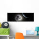 Astronaut Floating Deep Space Wall Decal