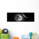 Astronaut Floating Deep Space Wall Decal