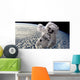 Artist's Concept Astronaut Floating Clouds Wall Decal