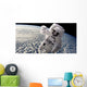 Artist's Concept Astronaut Floating Clouds Wall Decal