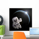 Astronaut Floating Space as Wall Decal