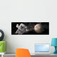 Artist's Concept Astronaut Floating Moon Wall Decal