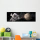 Artist's Concept Astronaut Floating Moon Wall Decal
