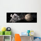 Artist's Concept Astronaut Floating Moon Wall Decal