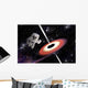 Artist's Concept Astronaut Falling Wall Decal