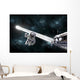 Comet Passes Dangerously to Wall Decal