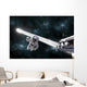 Comet Passes Dangerously to Wall Decal