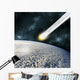 Earth-like Planet Facing Imminent Wall Decal