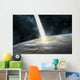 Comet Strikes Earth Horizontal Wall Decal