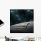 Space Probe Investigates Cloud Wall Decal