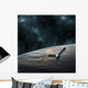 Space Probe Investigates Cloud Wall Decal