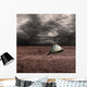 Scorched Space Capsule Storm Square Wall Decal