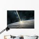Meteor Strikes Earth Horizontal Wall Decal