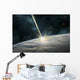 Meteor Strikes Earth Horizontal Wall Decal