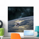 Astronaut Floating above Earth Wall Decal