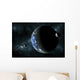 Large Water Covered Planet Wall Decal