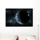 Large Water Covered Planet Wall Decal