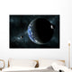 Large Water Covered Planet Wall Decal