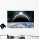 Sun Rises over One Wall Decal