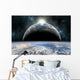 Sun Rises over One Wall Decal