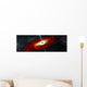 Artist's Depiction Black Hole Horizontal Wall Decal