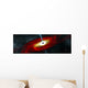 Artist's Depiction Black Hole Horizontal Wall Decal