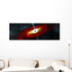 Artist's Depiction Black Hole Horizontal Wall Decal
