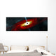 Artist's Depiction Black Hole Horizontal Wall Decal