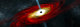 Artist's Depiction Black Hole Horizontal Wall Decal