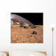 Robotic Rover Explores Alien Planet Wall Decal