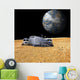Artist's Depiction Lunar Base Wall Decal