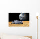 Artist's Depiction Lunar Base Horizontal Wall Decal