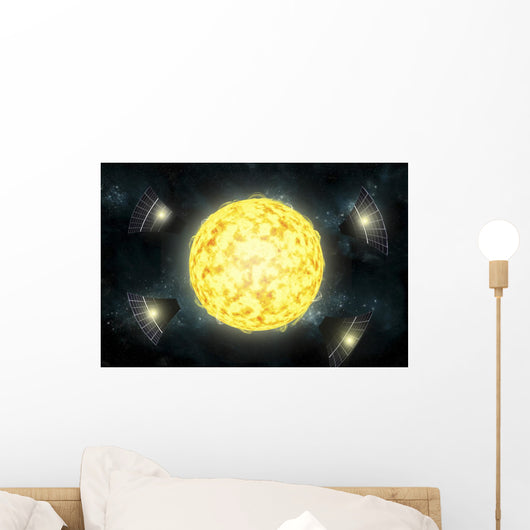 Possible Structures Surrounding Star Wall Decal