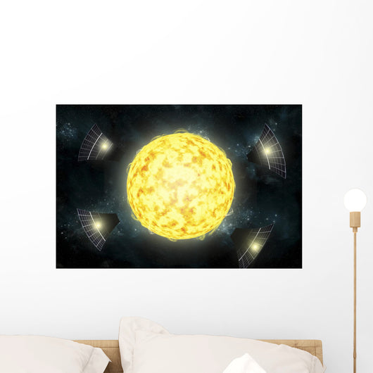 Possible Structures Surrounding Star Wall Decal
