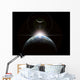 Star Rising over Earth-like Wall Decal