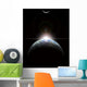 Star Rising over Earth-like Vertical Wall Decal