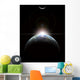 Star Rising over Earth-like Vertical Wall Decal