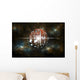 Artist's Depiction Theoretical Dyson Horizontal Wall Decal