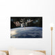 Space Shuttle Docked International Horizontal Wall Decal