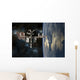 Space Shuttle Docked International Planet Right Wall Decal