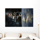 Space Shuttle Docked International Planet Right Wall Decal