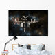 Space Shuttle Docked International Wall Decal