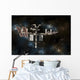 Space Shuttle Docked International Wall Decal