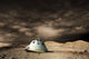 Scorched Space Capsule Lies Wall Decal