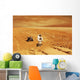 Lone Astronaut Looks up Wall Decal